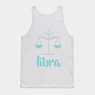 Libra Sep 23 - October 22 - Air sign - Zodiac symbols Tank Top